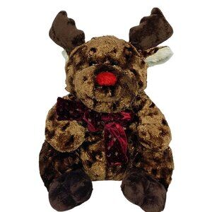 Fine Toy Brown Reindeer Moose Stuffed Animal 19 Inch